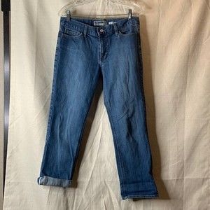 Old Navy Denim Jeans-size 8 Super Cute Rolled Cuff